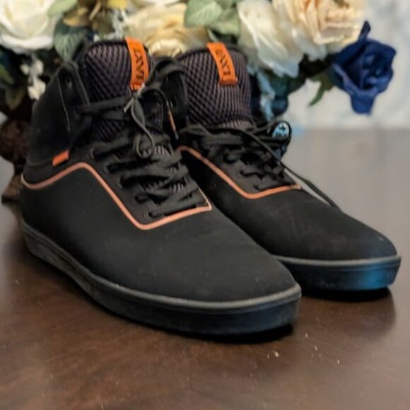 Vans Other - S7 VANS Stat Black/Orange Sneakers